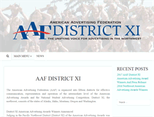 Tablet Screenshot of districtxi-aaf.org